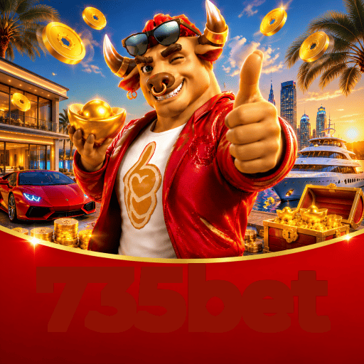 735bet Logo - Bônus com Rollover Justo
